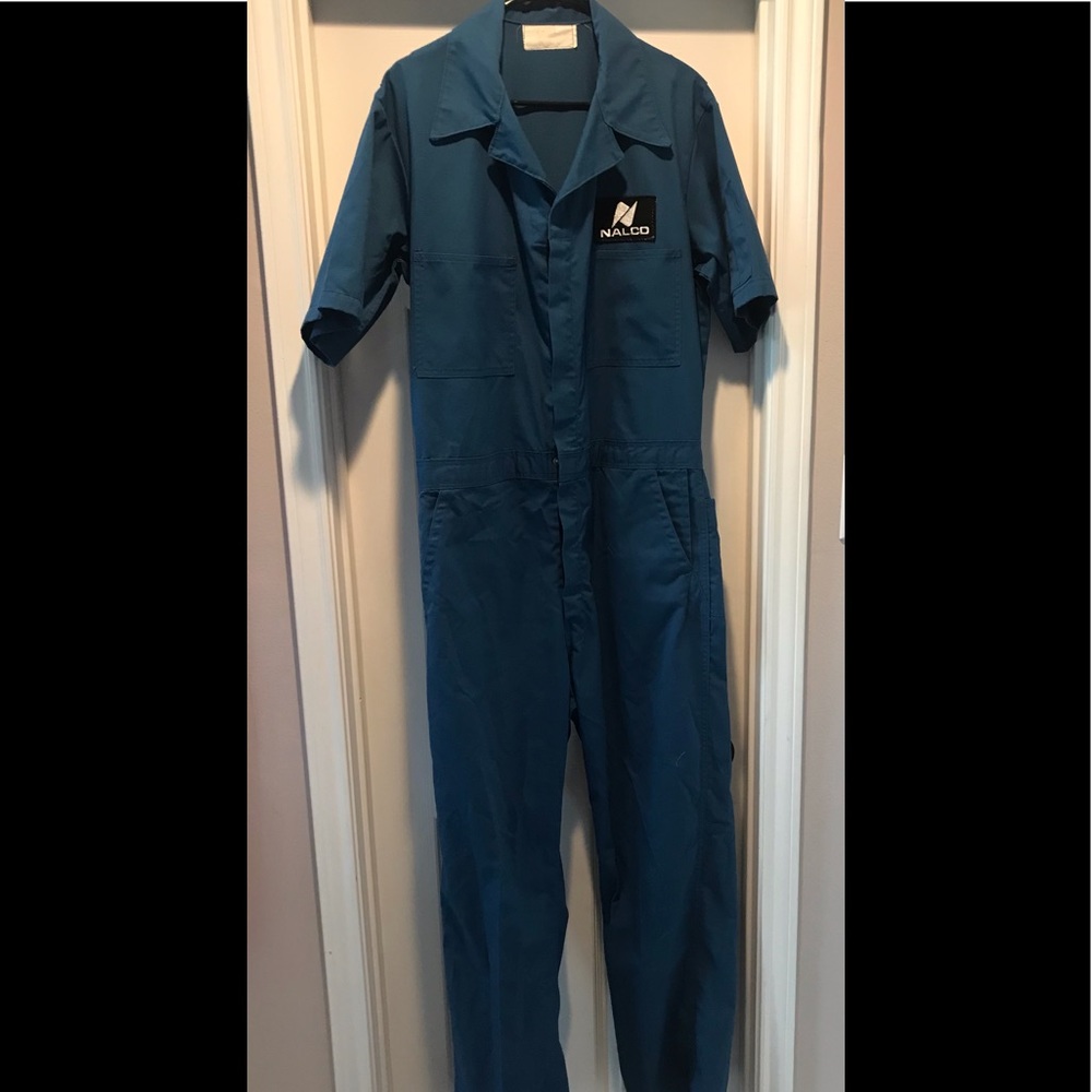 Vintage NALCO Coveralls - Shortsleeved Unitog Co.